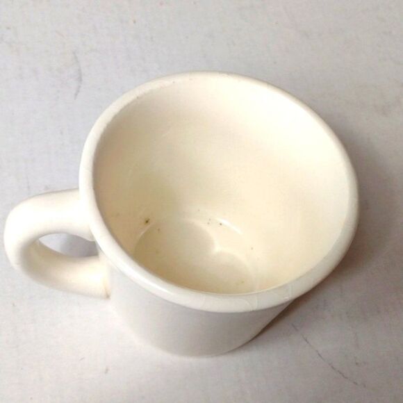 Vintage c1950s Children's‎ Ceramic Handled Cup and Saucer Prayer Grace Religious - Picture 4 of 12